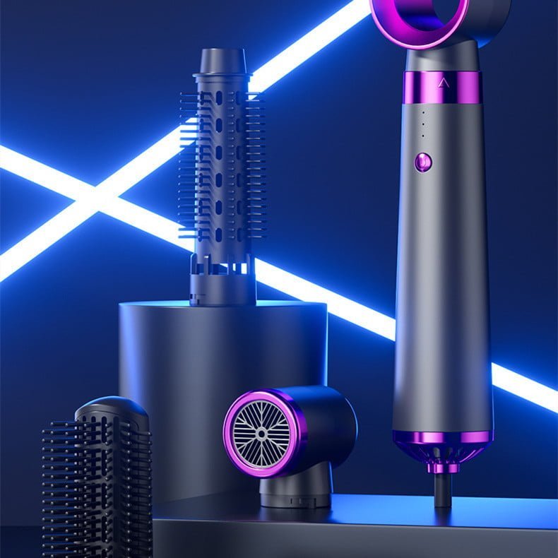5-in-1 Ionic Hair Care Set Electric Hair Dryer And Curler