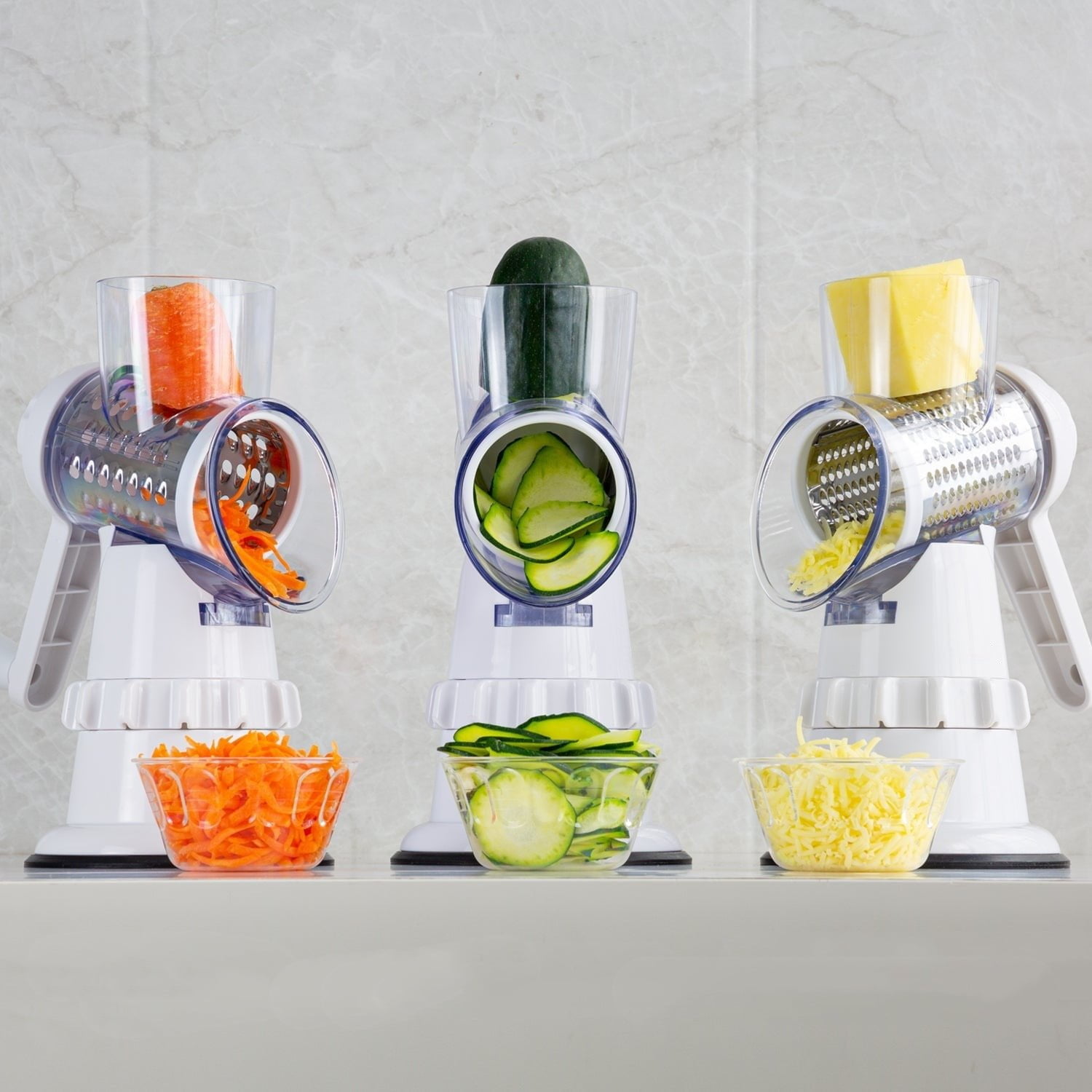 3 In 1 Vegetable Slicer Manual Vegetable Cutter - Image 2