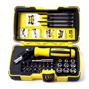 Ratchet Fast Screwdriver 39 In 1 Pistol Grip Set