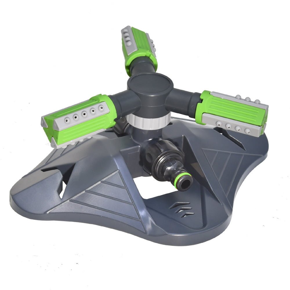 Water Sprinkler 360 Degree 3 Arm Lawn Rotating Nozzles