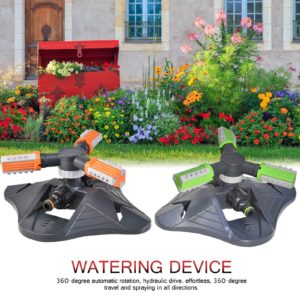 Water Sprinkler 360 Degree 3 Arm Lawn Rotating Nozzles