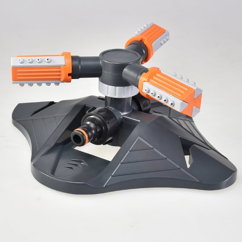 Water Sprinkler 360 Degree 3 Arm Lawn Rotating Nozzles