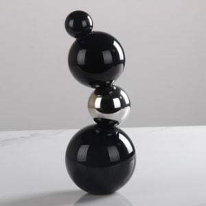 Crystal Ball Home Decor Modern Design Sculpture