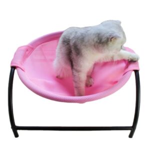 cat hammock floor elevated sleeping pet cat bed