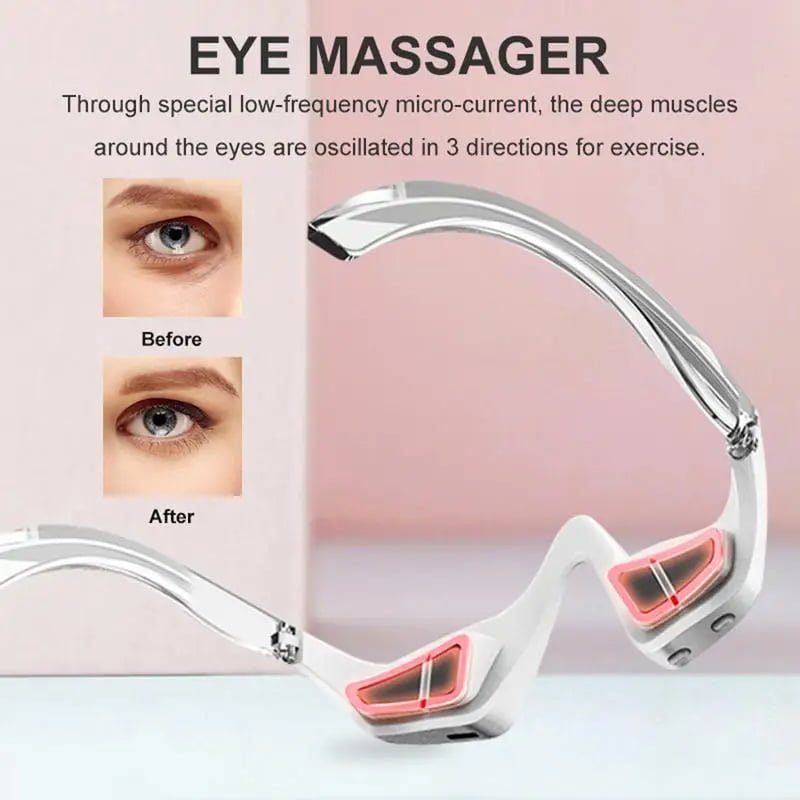 EMS Pulse Eye Massager Reduce Wrinkles Dark Spots Tool