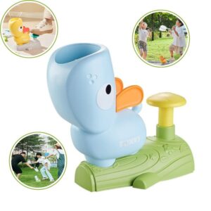 Flying Saucer Foot Launcher Ejection Disk Duck Toy