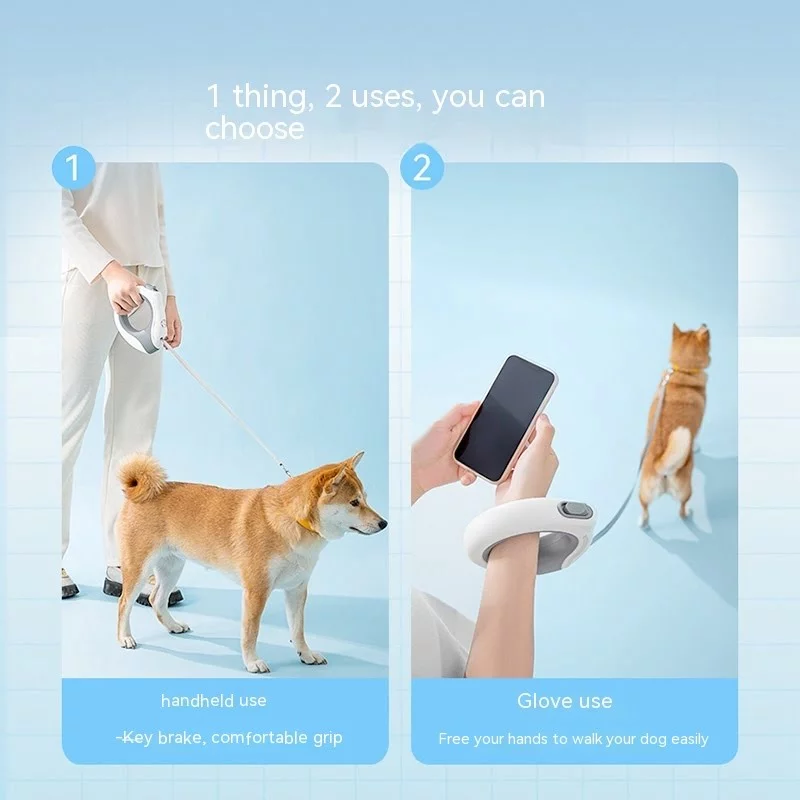 Luminous Automatic Dog Pet Leash