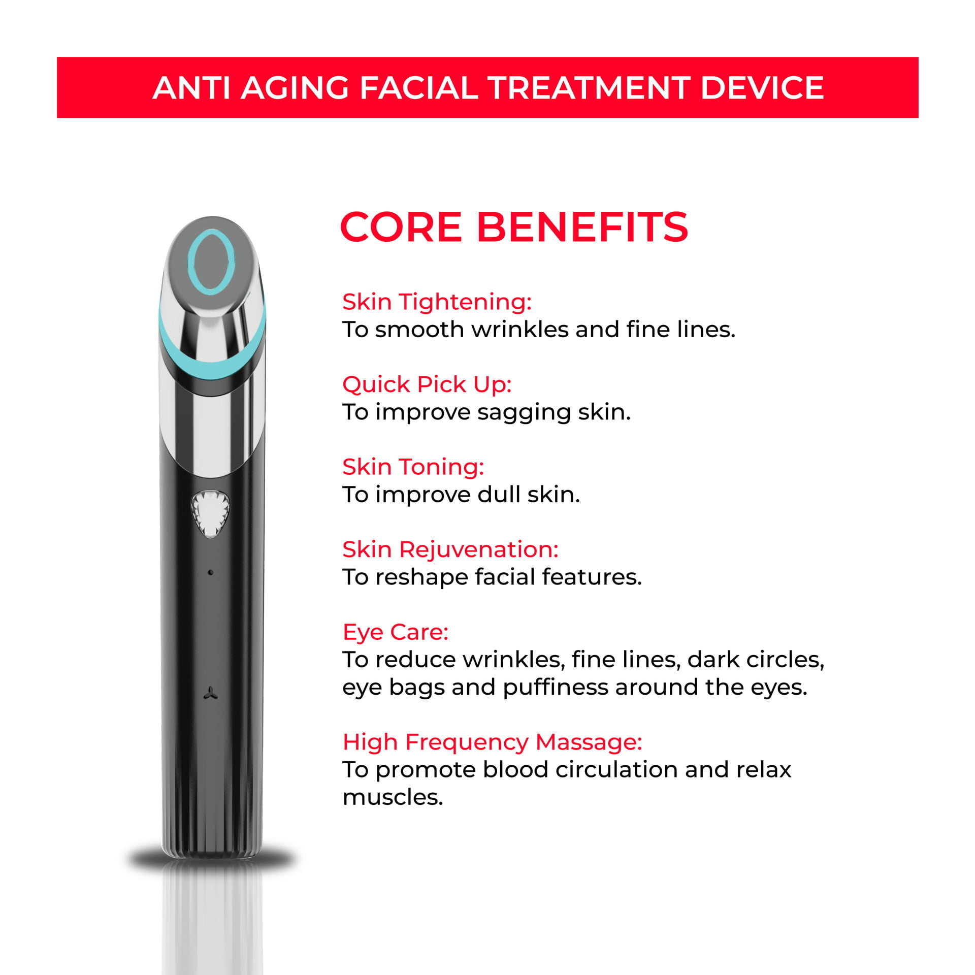 Anti Aging Facial EMS Device