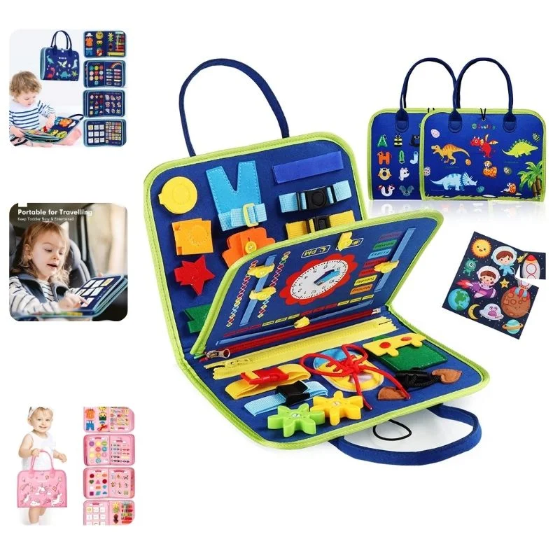 Busy Board Toddler Early Education Learning Toys