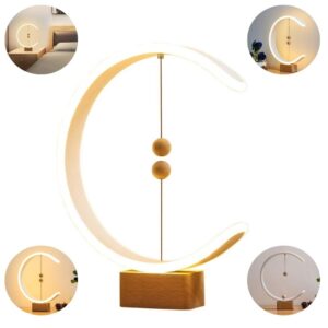 Creative Magnetic C Shape Balance Lamp