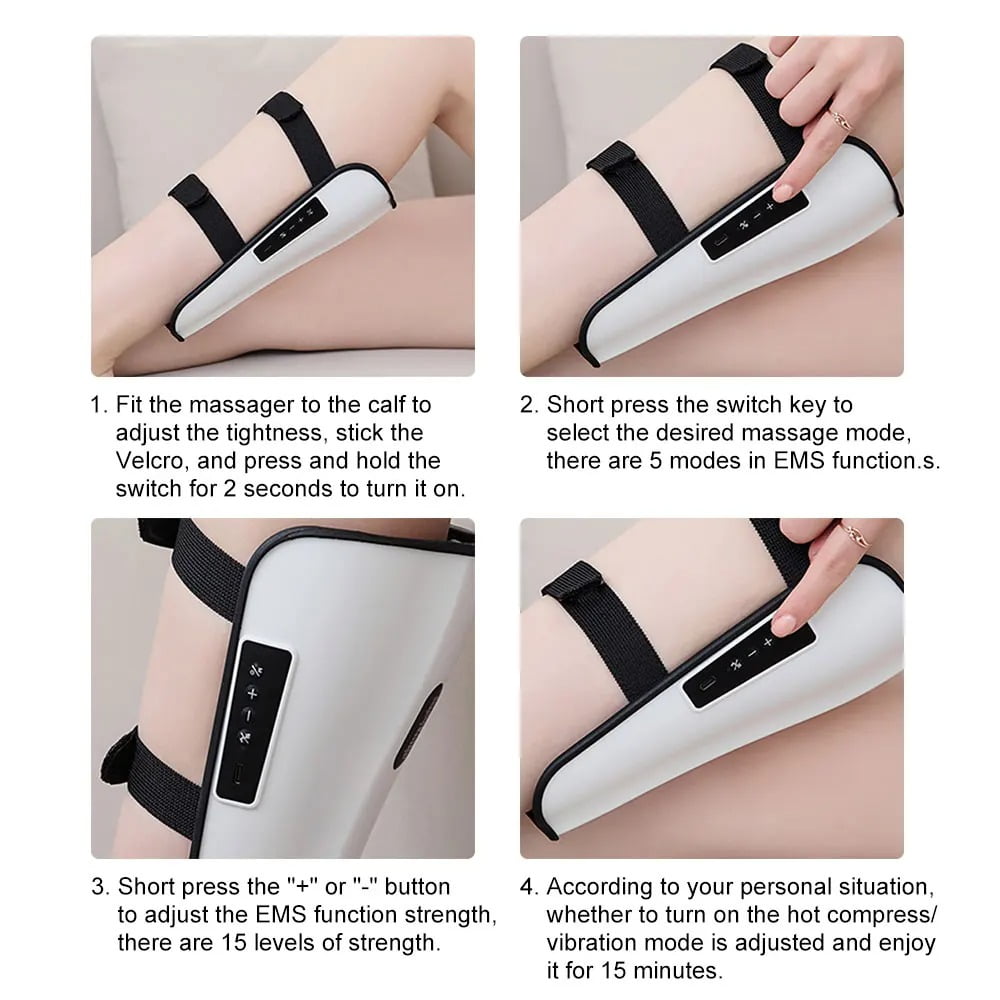 Smart Heating Pulse Calf Massager