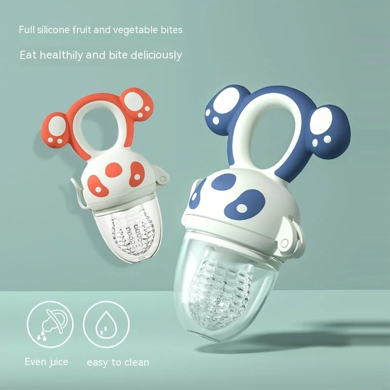 Baby Teether Fruit Feeding Silicone Pacifier