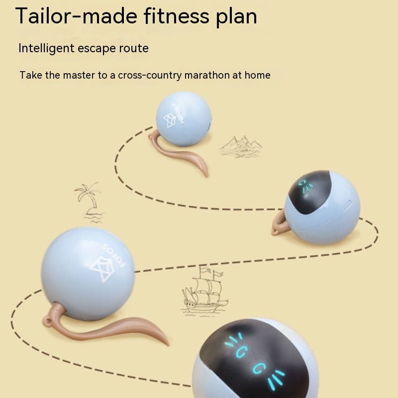 Interactive LED Smart Cat Pet Toy Ball