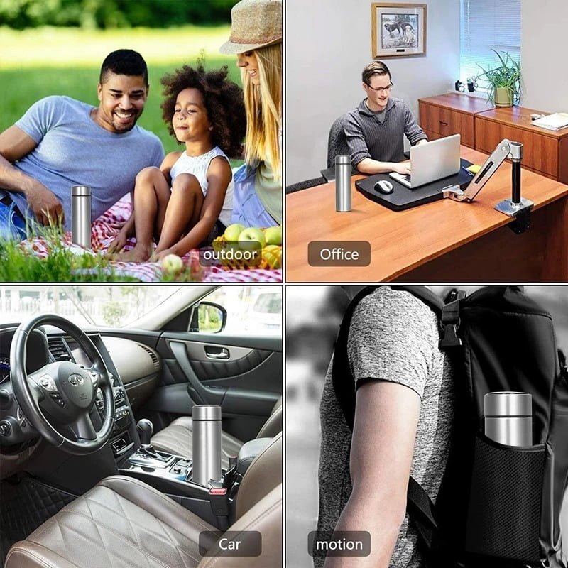 Smart Temperature Display Vacuum Flask