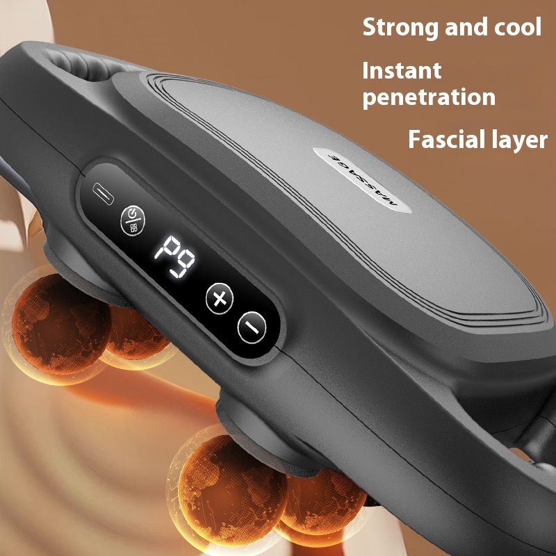 6 Head Muscle Massage Gun Deep Body Massager