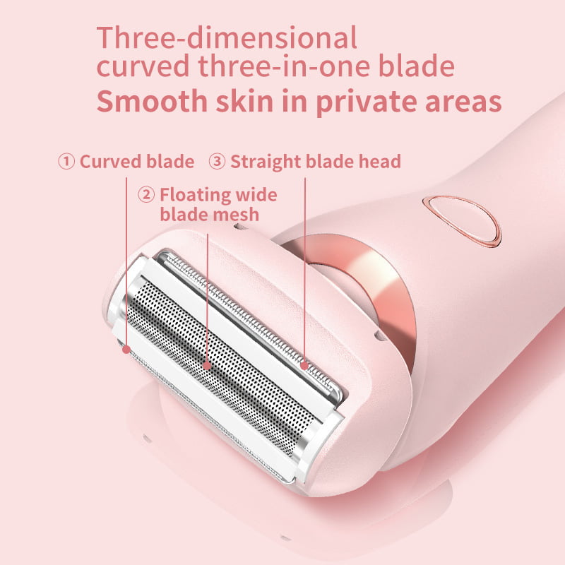 Epilator 2 In 1 USB Hair Removal Women Rechargeable Trimmer