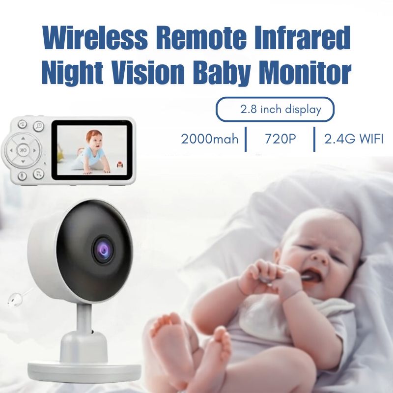 Wireless Remote Infrared Night Vision Baby Monitor