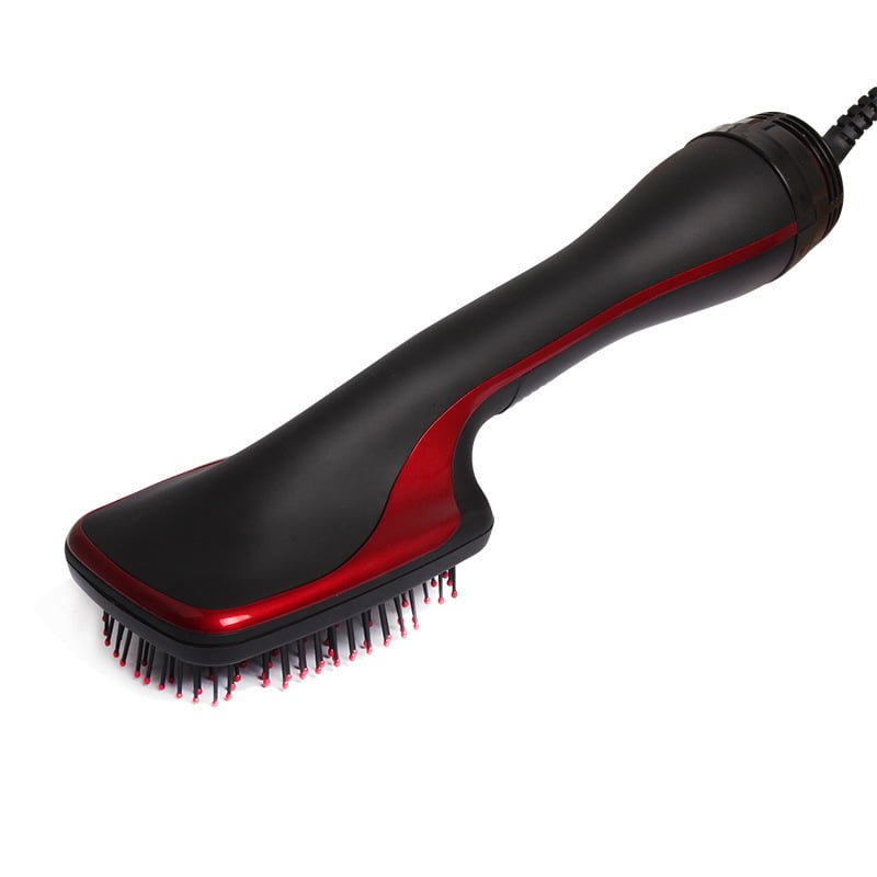 Electric Hair Straightener Comb 2-in-1 Professional Hot Air Brush