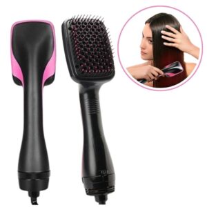 Electric Hair Straightener Comb 2-in-1 Professional Hot Air Brush