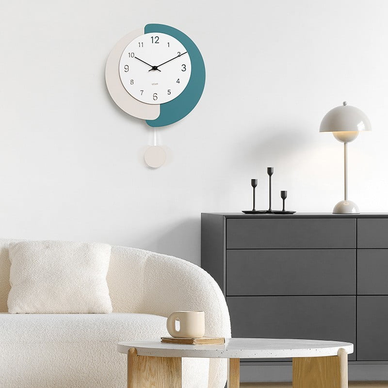 Modern Quartz Silent Swing Wall Clock