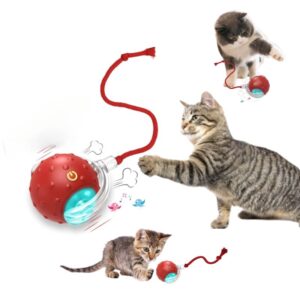 Cat Motion Sensor Auto Rolling Ball Pets Toy